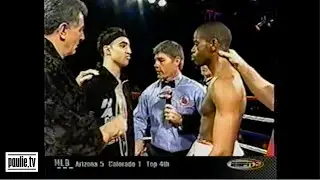 What boxing looked like in 2004... Paulie Malignaggi gets his 7th career win on Friday Night Fights