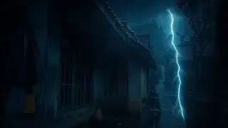 Beat Insomnia Instantly | Fall Asleep Fast with Rain & Thunder Sounds 🌧️
