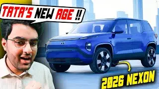 2026 New Gen Tata Nexon will Have Sierra looks With Harrier Power ! Launch Details