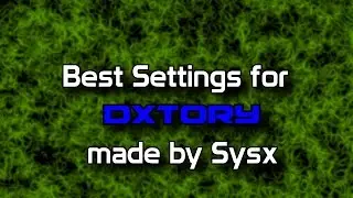 Dxtory Best Settings For Recording Gameplay (video request)