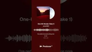 One Hit Wonder Take 1 1