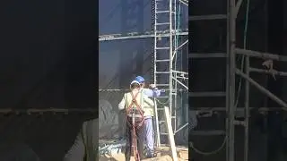 work at height safety #safety #youtubeshorts #trending #excavator #shorts