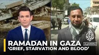 Gaza receives Ramadan with &lsquo;grief, starvation and blood&rsquo;: Imam in Rafah