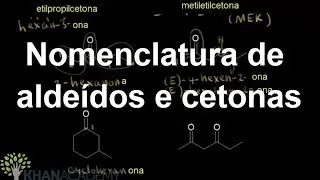 Nomenclatura de aldeídos e cetonas | Aldeídos e cetonas | Química orgânica | Khan Academy