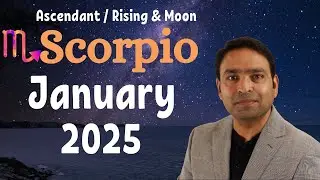 Scorpio (Rising/Moon) January 2025 Forecast: Love, Career, and Surprises!