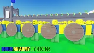 Playing clone kingdom tycoon in Roblox!