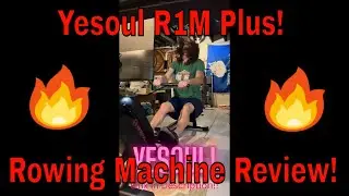 Настройка и обзор гребного тренажёра Yesoul R1M Plus! Выгоднее, чем Peloton! #Yesoul @YESOUL FITN...