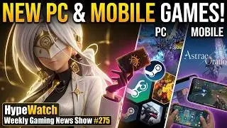 New PC Games & Mobile Updates - HypeWatch Weekly Gaming News Show #275