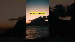 Sunset colors in Brazil #cinematic
