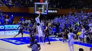 Cassius Stanley Monster Inbound  Dunk against Miami cassiusstanley dukebasketball dukemiami
