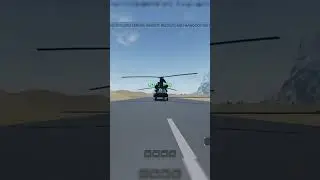Touch and go with the MH47 in Blizzard Helicopter Practice