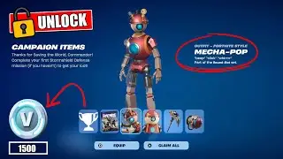 How to complete the Mecha-Pop challenges and get 1500 vbucks