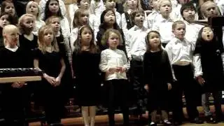 Hillside og junior eagle choir light one candle.MPG