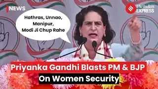 Priyanka Gandhi Fires At PM Modi, Questions Silence Over Manipur Violence, Wrestlers&rsquo; Protest