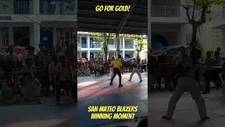 San Mateo Blazers Taekwondo Winning Moment #shorts