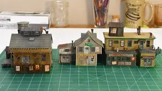 Houligans Alley by Fine Scale Miniatures Build in HO Scale