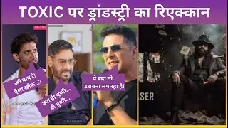 Yash ki TOXIC Entry dekh kar Bollywood hua Shocked 😱 | Salman, SRK, Aamir REACT