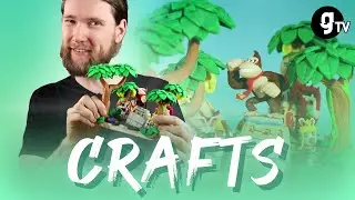 Kneten im Affenzahn: Mario + Rabbids: Donkey Kong Adventure mit ClayClaim | #CRAFTS 14 | gTV