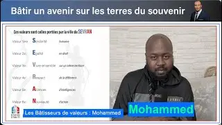 #22 &Agrave; l&rsquo;heure o&ugrave; le soleil culmine, l&rsquo;esprit d&rsquo;un b&acirc;tisseur s&rsquo;exprime : Mohammed