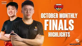 TEAM FLASH BRAWL STARS | OCTOBER MONTHLY FINALS HIGHLIGHTS 2021 | SESA&ANZ