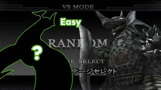 Random VS Tyrant - Random Mode (Easy) - Ultraman Fighting Evolution Rebirth