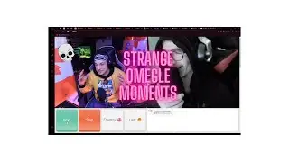 Strange Omegle moments with Brandon