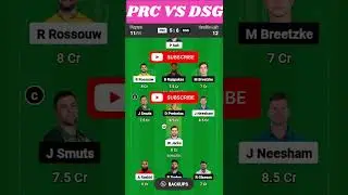 PRC vs DSG Dream11 | PRC vs DSG Dream11 Prediction | Pretoria Capitals vs Durban Super Gaints SA20