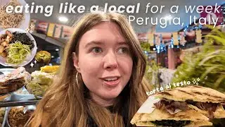 what I eat in a week in Italy! *cozy* time w/ friends, resting, good food!