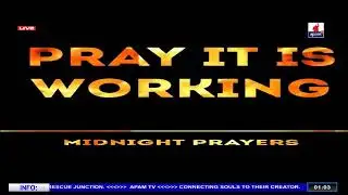 MIDNIGHT PRAYER HOUR THEME:  I WILL RISE AGAIN  II CHAPTER 240