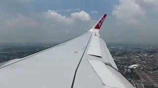 AirAsia A320-251N Landing At Bangkok DonMueang/VTBD