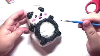 DIY PANDA SQUISHY