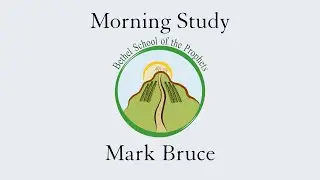 Morning Study - The Living Temple