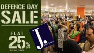 J. Junaid Jamshaid Defence Day Sale 2020 /Summer Collection / Women Clothing Brand / Desi Eats vlogs
