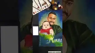 @shwets_art_academy The Luv ❤️Between Father & Daughter is Forever🥰   DM For Order 7385708983