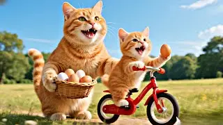Mother Cat Gets Angry After Kitten Ruins the Food 😾🐱 Teaches a Valuable Lesson | Heartwarming Animal