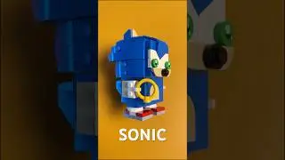 🔴 Sonic | LEGO | BrickHeadz | 40627 | ASMR | Speed Build