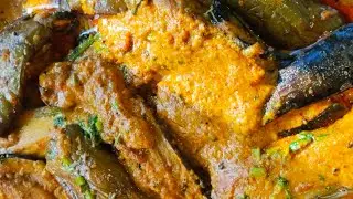 বেগুনের ঝাল!!!একদম নিরামিষ ভাবে, আর খেতে দুর্দান্ত!!!beguner jhal 👌👌👌