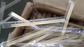 BOPP chopstick packing machine plastic film