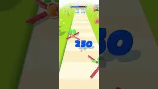 Number Run 3D walk through all levels ios/android 5 #short #mobilegame #3dgames