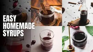 Learn how to Make the best Infused Simple Syrup Recipes!
