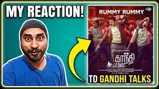 Rummy Rummy | Gandhi Talks | Vijay Sethupathi | Arvind Swamy | A.R. Rahman| Manager Saab Reactions