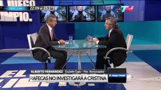 A.Fern&aacute;ndez con N.Castro, en 