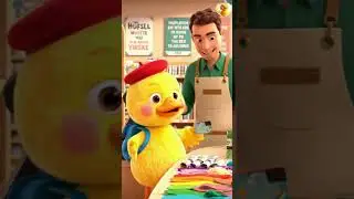 Cute Duck Makes Handmade Gifts for Friends 🎁💛 #cute #animation #adorable