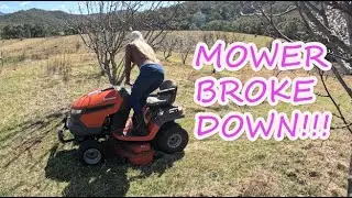 Day in the Life - My Lawn Mower BROKE DOWN!