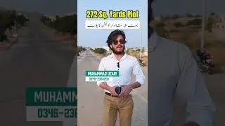 272 Sq. Yards Plot Very Excellent Location Plot | Bahria Town Karachi