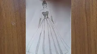 Girl drawing//Barbie doll drawing//doll drawing girl//art offical Ambika@