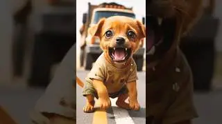 Sad Puppy Story With Happy Ending 💔➡️❤️ #shorts#ai #dog #animals