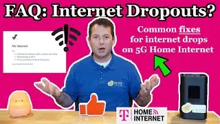 ✅ How To Fix Internet Dropouts - DNS, WiFi, Towers - T-Mobile 5G Home Internet - FAQ #5