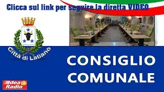 Latiano: Consiglio Comunale seduta straordinaria prima convocazione ore 16:00 del 29 Dicembre 2025