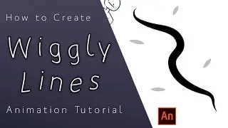 How to create wiggly animation lines | TUTORIAL